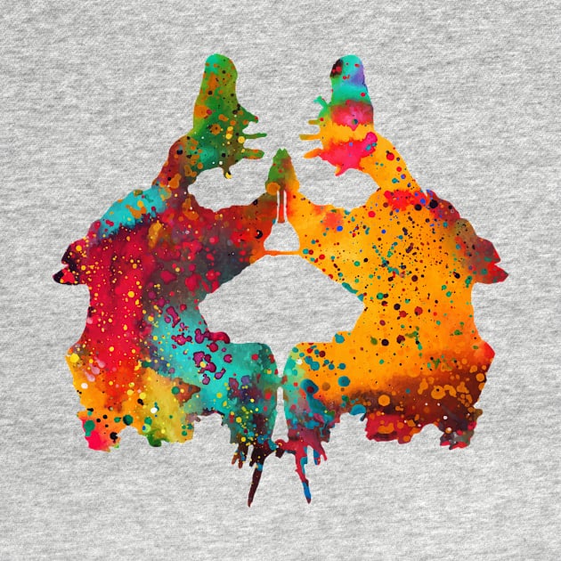 Rorschach inkblot test by erzebeth